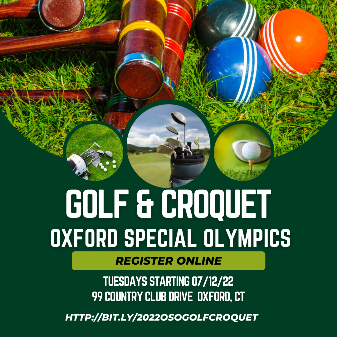 2022 OSO Golf & Croquet practice Oxford Special Olympics
